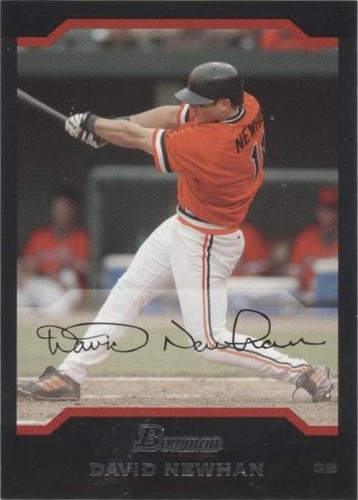 2004 Bowman Draft Picks & Prospects - David Newhan #BDP2
