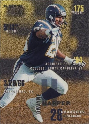 1995 Fleer Dwayne Harper #330