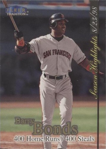 1998 Fleer Tradition Update - Barry Bonds #U4