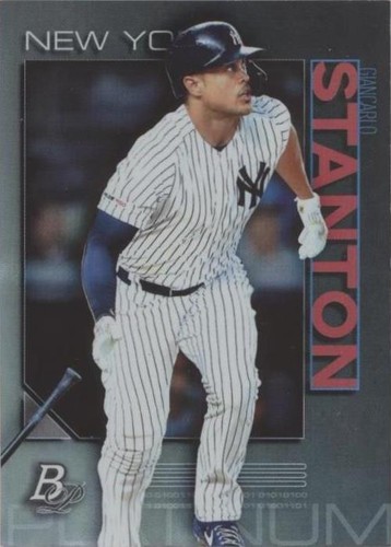 2020 Bowman Platinum - Giancarlo Stanton #28