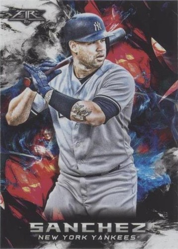2018 Topps Fire - Gary Sanchez #43