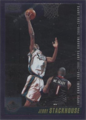 2000-01 Topps Chrome - Jerry Stackhouse #10