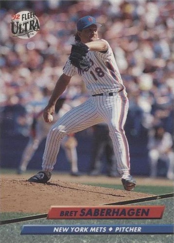 1992 Fleer Ultra - Bret Saberhagen #537