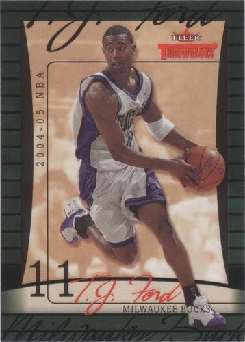 2004-05 Fleer Throwbacks - T.J. Ford #57