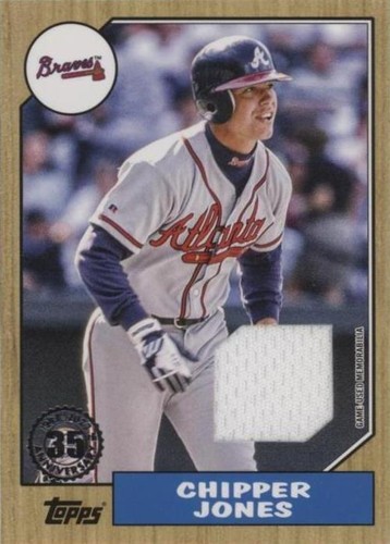 2022 Topps Series 1 - Chipper Jones #87R-CJ