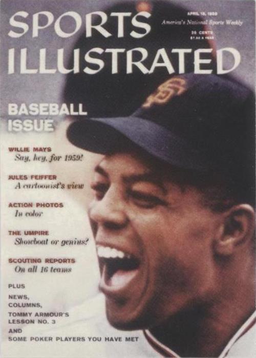 1999 Fleer Sports Illustrated Greats of the Game - Willie Mays #6 C