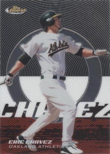 2005 Topps Finest - Eric Chavez #33