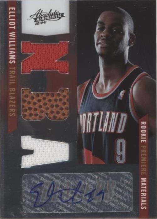 2010-11 Absolute Memorabilia - Elliot Williams #171