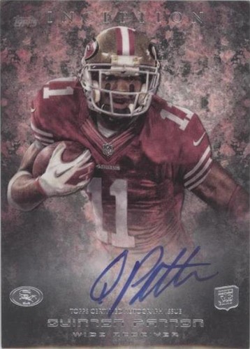 2013 Topps Inception Quinton Patton #111