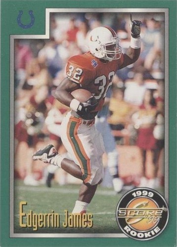 1999 Score Edgerrin James #224