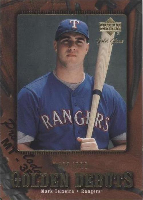 Guante de oro Upper Deck 2001 - Mark Teixeira #132
