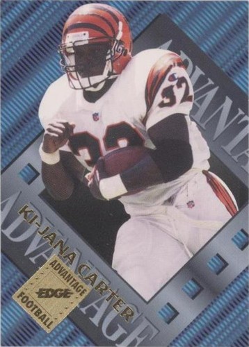 1996 Collector's Edge Advantage Ki-Jana Carter #53