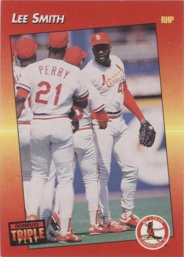 1992 Donruss Triple Play - Lee Smith #62