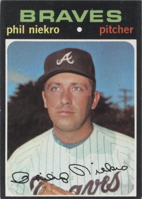 Topps 1971 - Phil Niekro #30