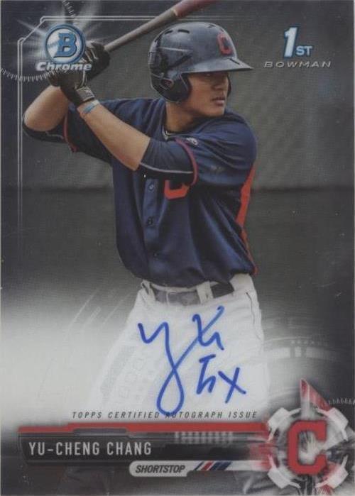 2017 Bowman - Yu Chang #CPA-YCC