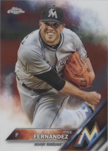 2016 Topps Chrome - Jose Fernandez #197