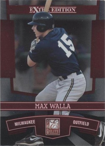 2010 Donruss Elite Extra Edition - Max Walla #89