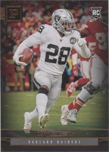 2019 Panini Chronicles Josh Jacobs #P21