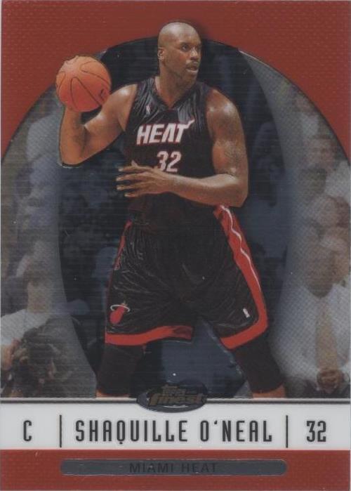 2006-07 Topps Finest - Shaquille O'Neal #36