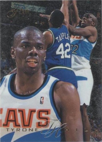 1995-96 Flair - Tyrone Hill #20