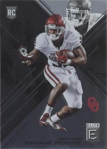 2017 Panini Elite Draft Picks Samaje Perine #153