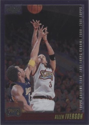 2000-01 Topps Chrome - Kobe Bryant/Allen Iverson #93