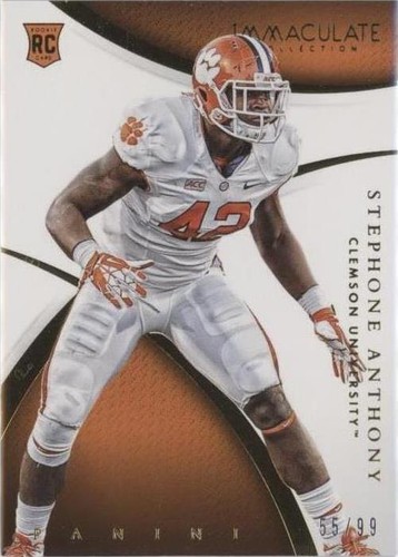 2015 Panini Immaculate Collection Collegiate Stephone Anthony #192