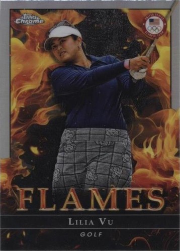 2024 Topps Chrome U.S. Olympic & Paralympic Team and Hopefuls - Lilia Vu #F-2