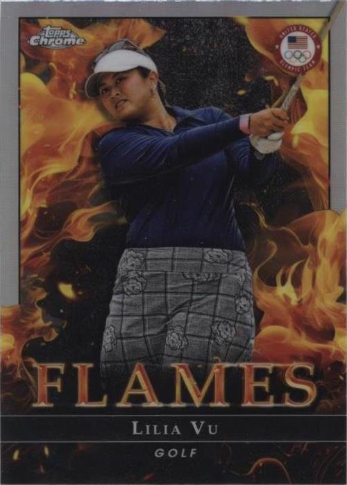 2024 Topps Chrome U.S. Olympic & Paralympic Team and Hopefuls - Lilia Vu #F-2