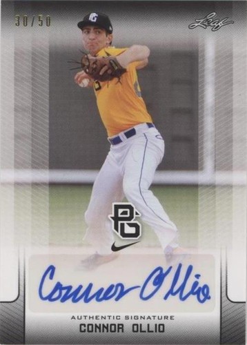 2017 Leaf Perfect Game National Showcase - Connor Ollio #BA-CO3