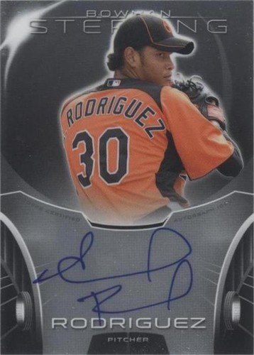 2013 Bowman Sterling - Eduardo Rodriguez #BSAP-ER