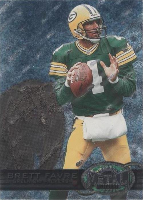 Skybox Metal Universe 1997 Brett Favre #156