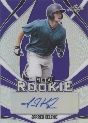 2020 Leaf Metal Rookie Autographs - Jarred Kelenic #MR-JK1