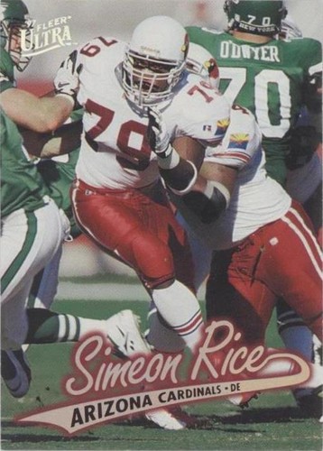 1997 Fleer Ultra Simeon Rice #91
