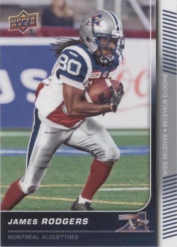 2015 Upper Deck CFL James Rodgers #44