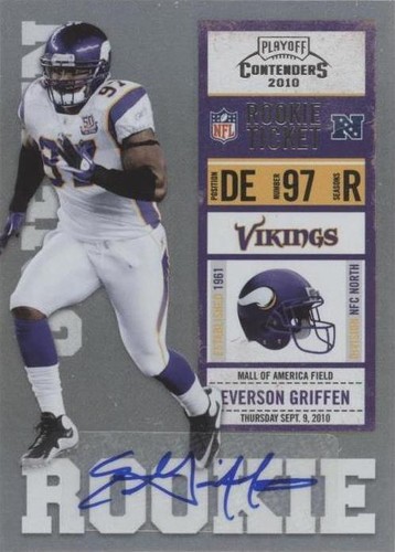 2010 Playoff Contenders Everson Griffen #138