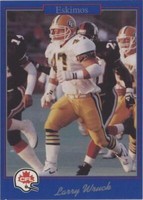1991 Jogo CFL Larry Wruck #2