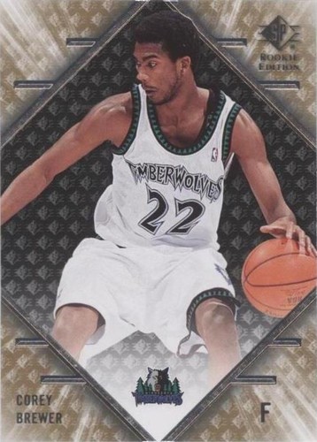 2007-08 SP Rookie Edition - Corey Brewer #65