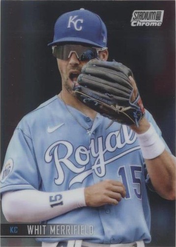 2021 Topps Stadium Club Chrome - Whit Merrifield #122