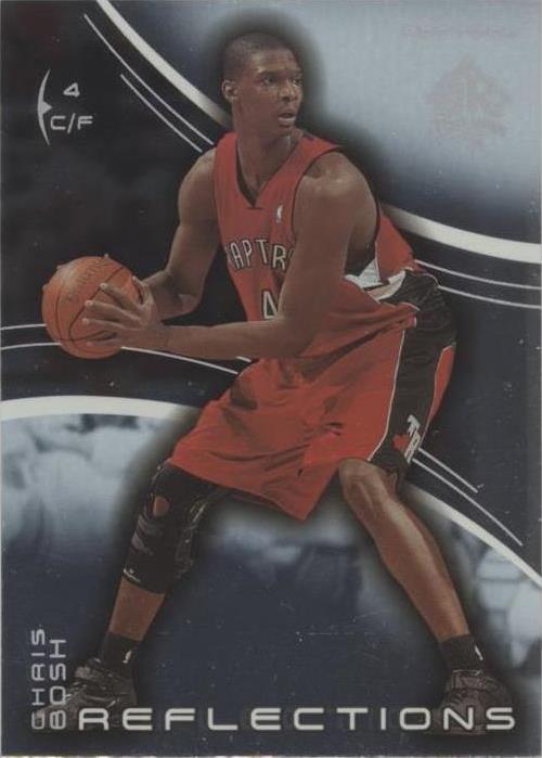 2003-04 cubierta superior triple dimensiones - Chris Bosh #81