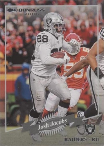 2020 Panini Donruss Josh Jacobs #R2K-JJ