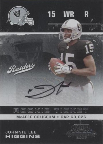2007 Playoff Contenders Johnnie Lee Higgins #172