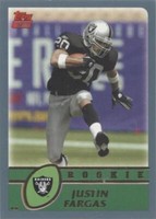 2003 Topps Justin Fargas #332