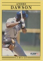 1991 Fleer - Andre Dawson #419
