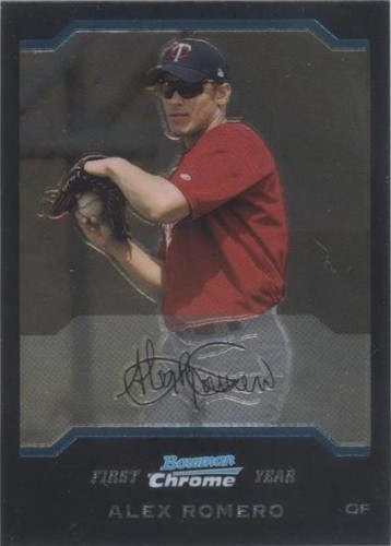2004 Bowman Chrome - Alex Romero #320