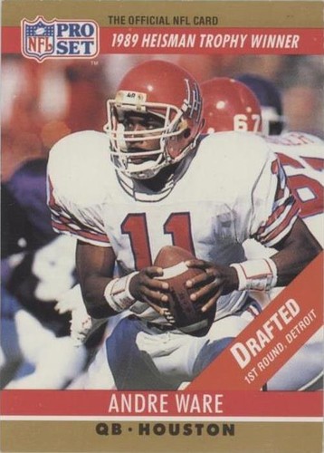 1990 Pro Set Andre Ware #19