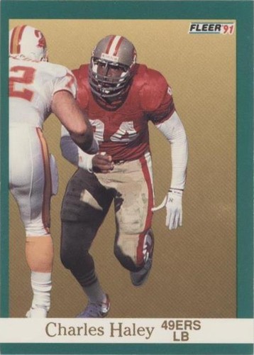 1991 Fleer Charles Haley #356