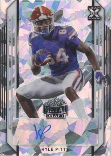 2021 Leaf Metal Draft Kyle Pitts #BA-KP1