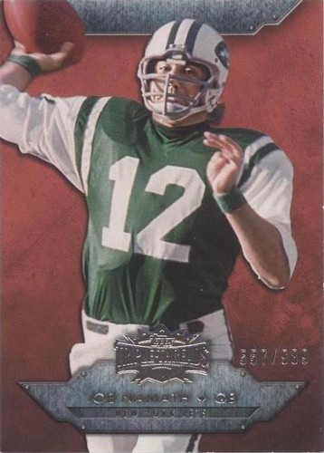 2012 Topps Triple Threads Joe Namath #23