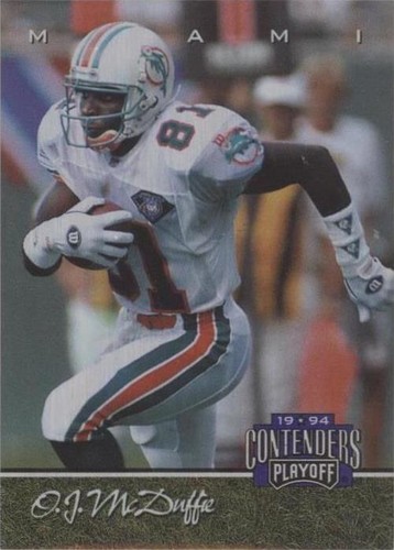 1994 Playoff Contenders O.J. McDuffie #35